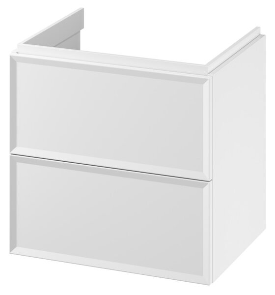Cersanit Mille, umývadlová skrinka 594x446x551 mm, biela matná, S1021-001