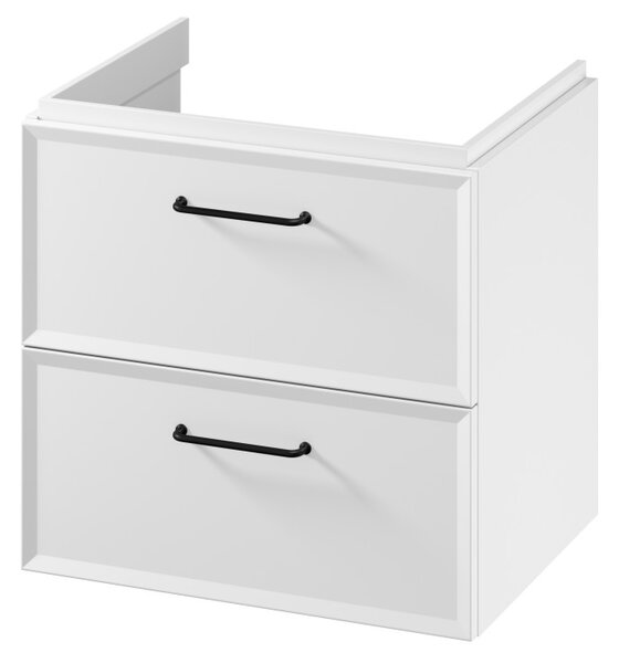 Cersanit Mille, umývadlová skrinka 594x446x551 mm, biela matná, S1021-001
