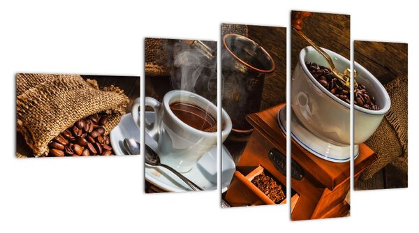 Mlynček na kávu - obraz (Obraz 110x60cm)