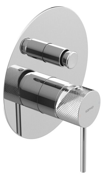 Sapho Sapho, ULTRASAN podomietková sprchová batéria, 2 výstup, chróm, UT042V