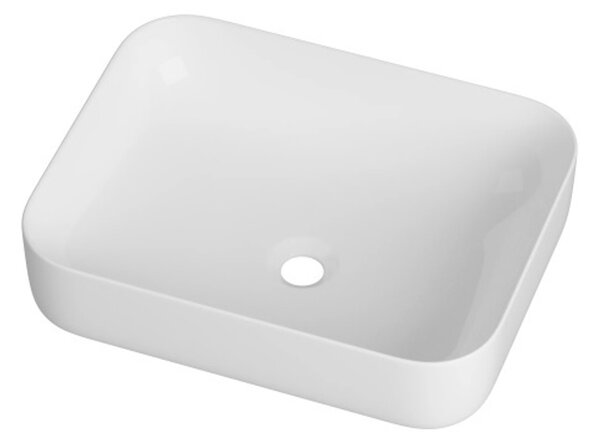 Gamma Pero, umývadlo na dosku 510x400x135 mm, biela lesklá, GMA-UC-PERO