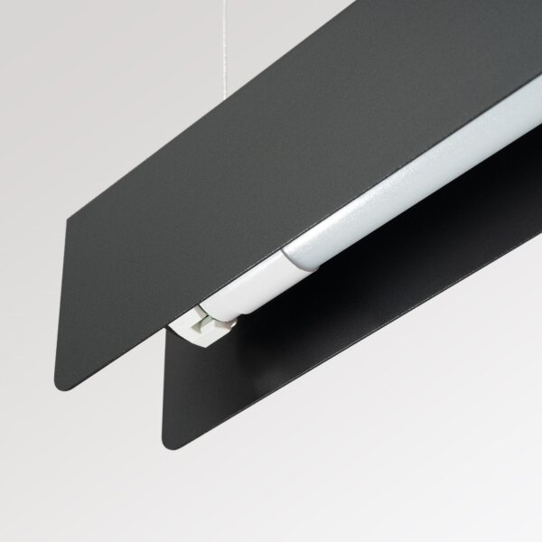 Sollux SL.1395 - LED Luster na lanku SPARK 1xG13/8,5W/230V čierna