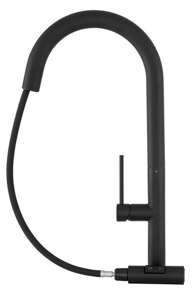 Gamma Round, vysoká drezová batéria h-460, čierna matná, GMA-BRD-BK