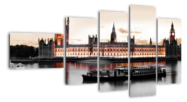 Panorama Londýna - obraz (Obraz 110x60cm)