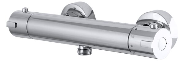 Gamma Termo, termostatická sprchová batéria so spodným 1/2" pripojením sprchy, chrómová, GMA-BTO-CH