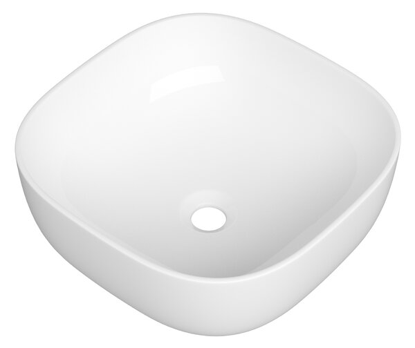 Gamma Kama, umývadlo na dosku 480x370x140 mm, biela lesklá, GMA-UC-KAMA