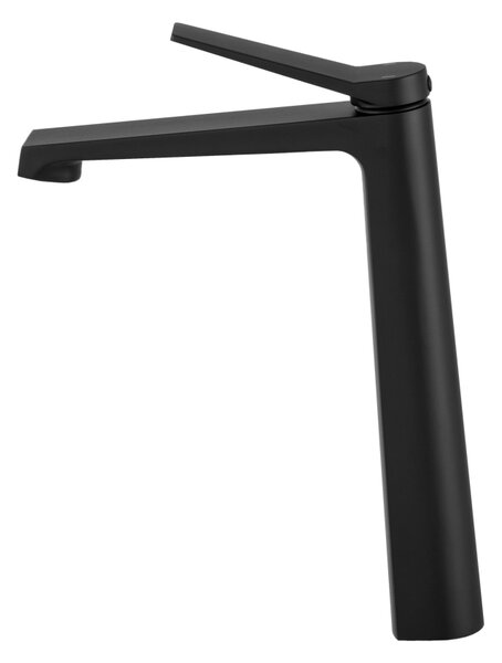 Gamma Roma, vysoká umývadlová batéria h-290, čierna matná, GMA-BRUW-BK