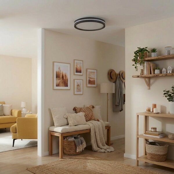 Brilagi - LED Stmievateľné svietidlo NAOMI LED/48W/230V 3000-6500K pr. 39 cm čierna+DO