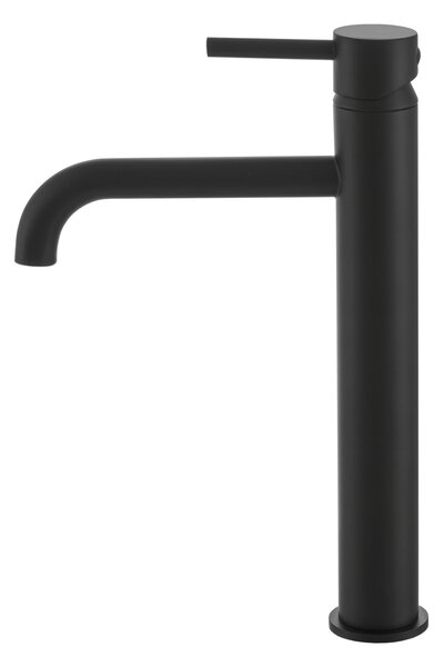 Gamma Roy, vysoká umývadlová batéria h-300, čierna matná, GMA-BRYUW-BK