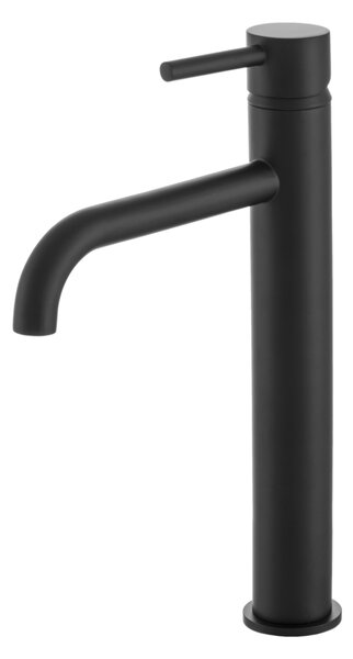 Gamma Roy, vysoká umývadlová batéria h-300, čierna matná, GMA-BRYUW-BK