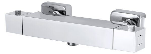 Gamma Gamma, termostatická sprchová batéria so spodným 1/2" pripojením sprchy, chrómová, GMA-BTK-CH