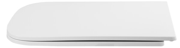 Gamma Venice, toaletné WC sedátko 435x362mm z duroplastu s pomalým zatváraním, biela, GMA-VENICE