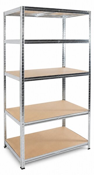 Linder Exclusiv Kovový regál 180x90x40 cm 5 políc