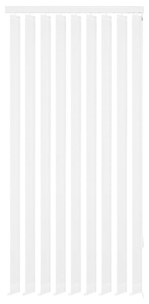 Vertikálne látkové rolety, biele, 120x180 cm