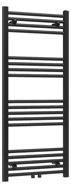 Gamma Erga Simple, vykurovacie teleso 1200x500 mm, 487 W, čierna, ERG-LAV-SIMP-12050-BK