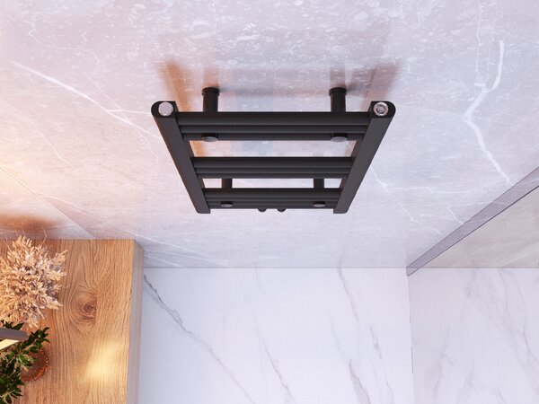 Gamma Erga Simple, vykurovacie teleso 700x300 mm, 193 W, čierna, ERG-LAV-SIMP-7030-BK
