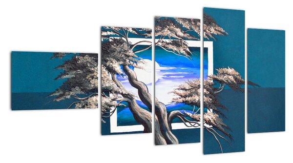 Obraz stromu na stenu (Obraz 110x60cm)