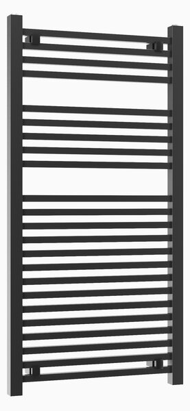 Gamma Erga Proper, vykurovacie teleso 1200x600 mm, 826W, čierna, ERG-LAV-PROP-12060-BK