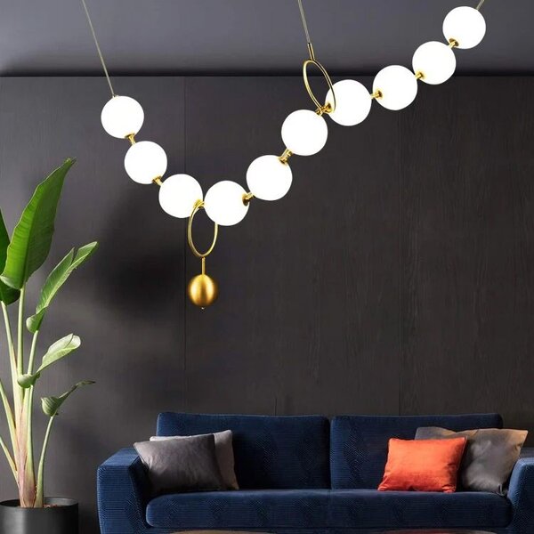 Toolight Toolight, LED stropné svietidlo 18W APP1444-10CP, zlatá, OSW-07984