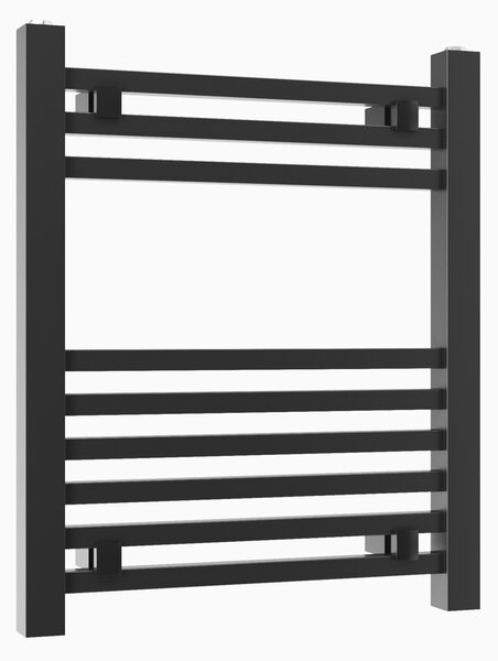 Gamma Erga Proper, vykurovacie teleso 600x500 mm, 302W, čierna, ERG-LAV-PROP-6050-BK