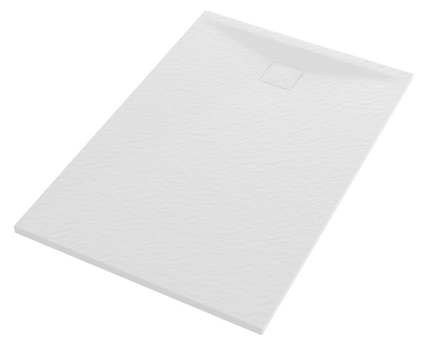 Gamma Erga Oldaf, SMC obdĺžniková sprchová vanička 140 x 70 cm, biela matná, ERG-GMA-OL-70140