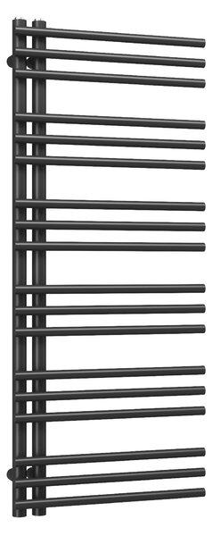 Gamma Erga Aquatic, vykurovacie teleso 1200x500 mm, 494W, čierna, ERG-LAV-AQUA-12050-BK
