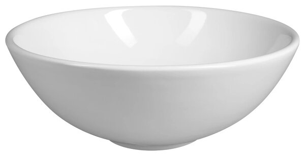 Aqualine Aqualine, Keramické umývadlo na dosku, priemer 40cm, biela, 40155