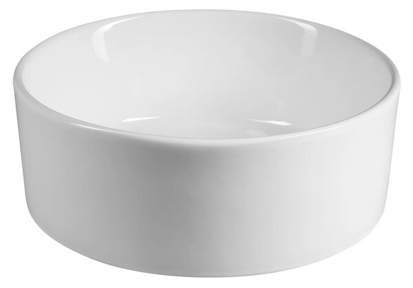 Aqualine Aqualine, Keramické umývadlo na dosku, priemer 40cm, biela, 40150