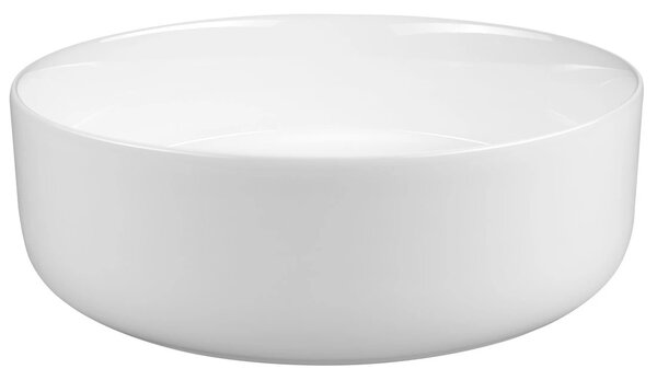 Sapho Sapho, FIASTRA keramické umývadlo na dosku, priemer 40cm, biela, FT801