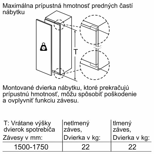 Siemens GI81NACE0 - Vstavaná mraznička