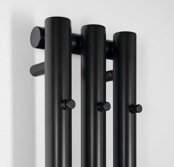 Sapho Sapho, PILON vykurovacie teleso 196x1800mm, so 3 háčikmi, čierna matná, IZ128T