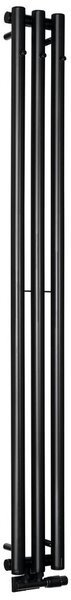 Sapho Sapho, PILON vykurovacie teleso 196x1800mm, so 3 háčikmi, čierna matná, IZ128T
