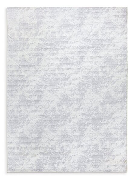 Koberec Print1, 120x160 cm, strieborná