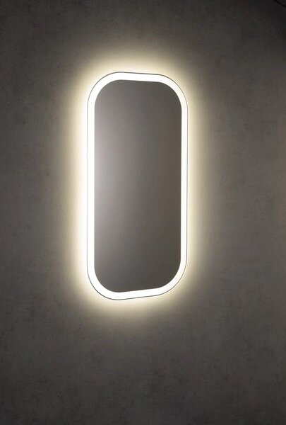 Sapho Sapho, MANOR zrkadlo s LED osvetlením 50x100cm, MN500