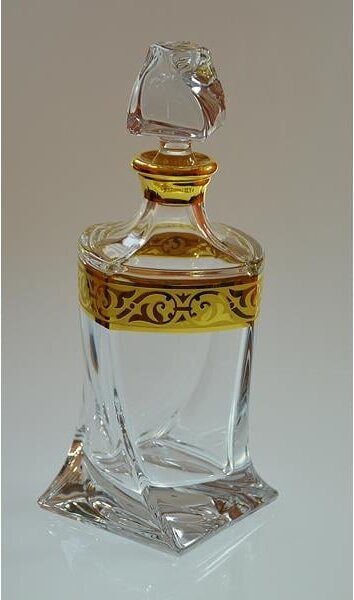 BOHEMIA QUADRO BAROQUE GOLD WHISKY SADA 1+6 KS