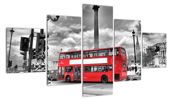 Obraz: ulice Londýna (Obraz 125x70cm)