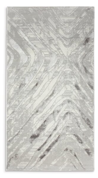 Koberec Monaco4, 80x150 cm, krémová/sivá