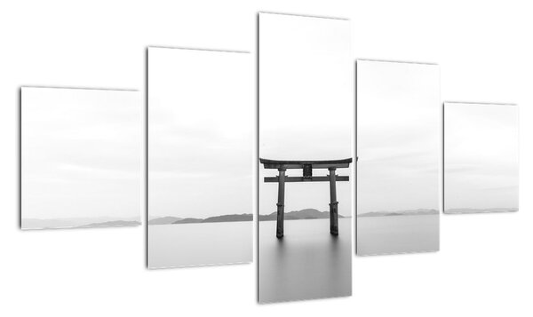 Obraz - čriepky Japonska (Obraz 125x70cm)