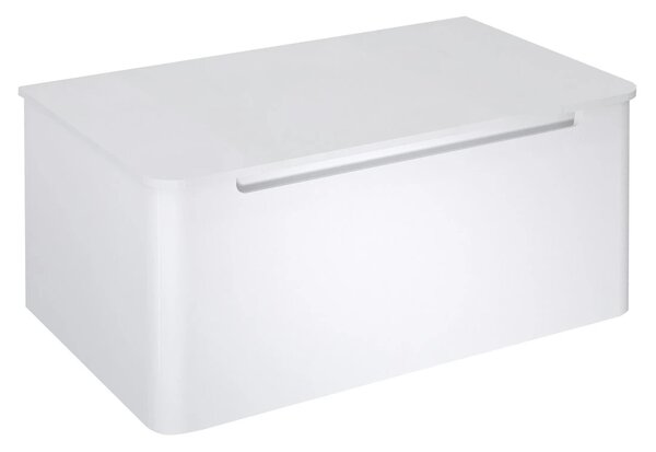 Sapho Sapho, KERALA umývadlová skrinka 80x35x47,5cm, 1x zásuvka, biela lesk, KR080-3030