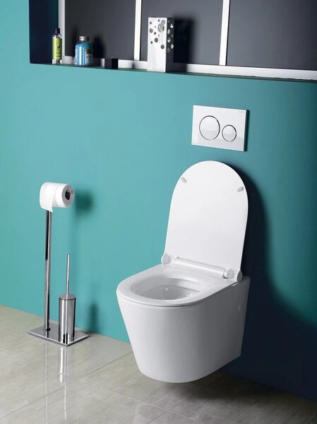 Sapho Sapho, PACO WC sedátko, SLIM, Soft Close, Easy Take, ivory, PCS1012BE