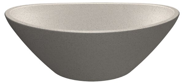 Laveo Vela, granitové umývadlo na dosku 340x200x130 mm, béžová, LAV-VGV1410T