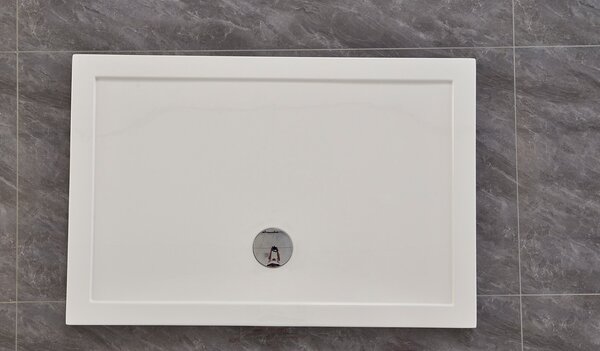 Erga Laos, obdĺžniková sprchová vanička 120x80x5cm, akrylát, biela lesklá, ERG-V06-ACR-8012S-WH-CR