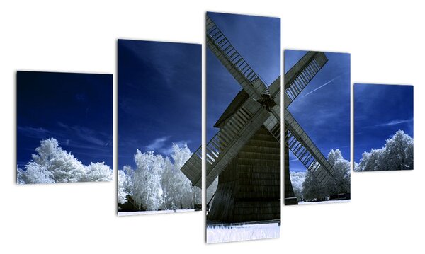 Veterný mlyn - obraz na stenu (Obraz 125x70cm)