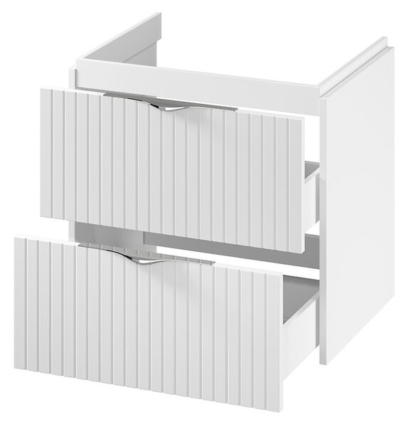 Cersanit Tirso, závesná skrinka pod umývadlo 594x447x572 mm, biela matná, S1015-007