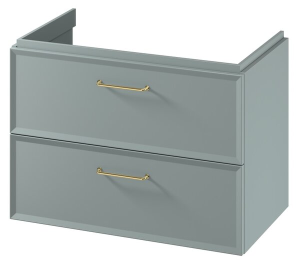 Cersanit Mille, umývadlová skrinka 794x446x551 mm, zelená matná, S1017-004