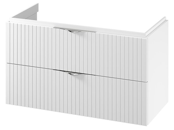 Cersanit Tirso, závesná skrinka pod umývadlo 994x447x572 mm, biela matná, S1015-014