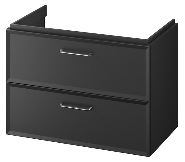 Cersanit Mille, umývadlová skrinka 794x446x551 mm, čierna matná, S1017-003
