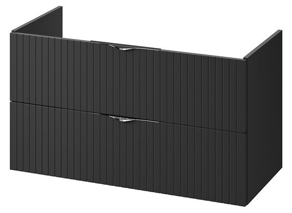 Cersanit Tirso, závesná skrinka pod umývadlo 994x447x572 mm, čierna matná, S1017-012