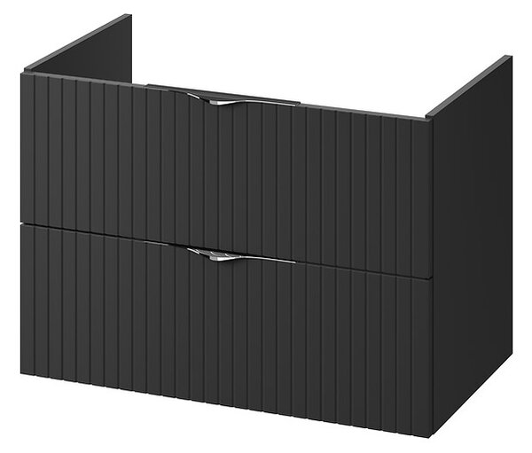 Cersanit Tirso, závesná skrinka pod umývadlo 794x447x572 mm, čierna matná, S1017-011