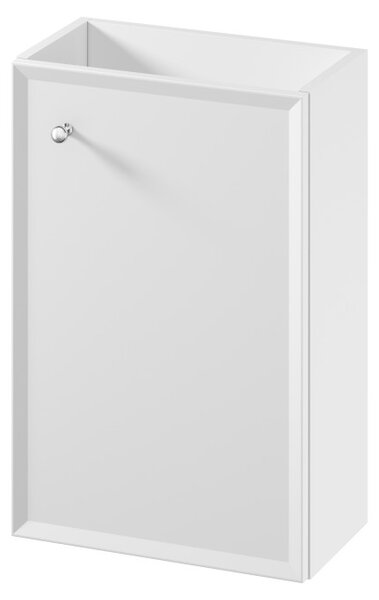 Cersanit Mille, závesná WC skrinka pod umývadlo 392x214x590 mm, biela matná, S1022-002